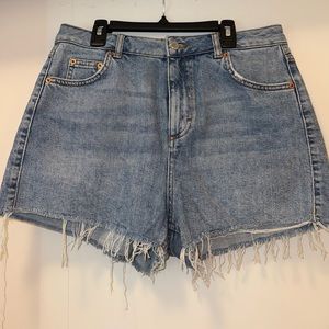 Topshop Mom Jean Shorts
